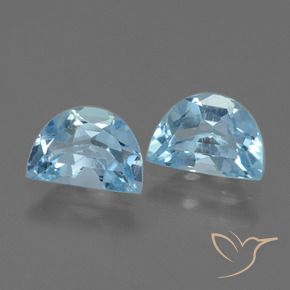 Gemas de Topacio Azul Cielo natural de 2.03 ct, Elegante, VS