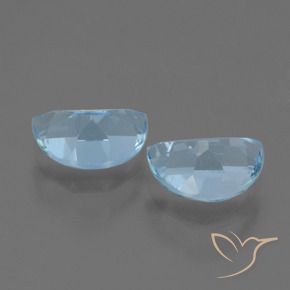 Gemas de Topacio Azul Cielo natural de 2.03 ct, Elegante, VS