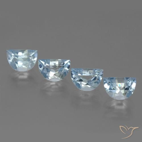 4.00ctw Natural Azul Cielo Topacio, Elegante, VS