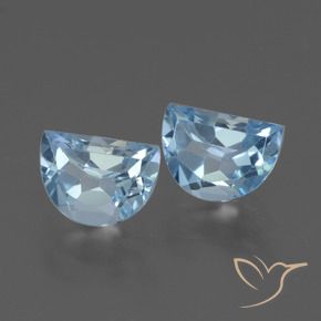 Gemas de Topacio Azul Cielo natural de 2.01 ct, Elegante, VS