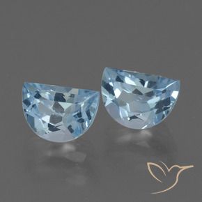 Gemas de Topacio Azul Cielo natural de 2.19 ct, Elegante, VS