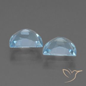 Gemas de Topacio Azul Cielo natural de 2.00 ct, Elegante, VS