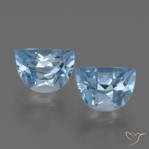 2.39ctw Natural Azul Cielo Topacio, Elegante, VS