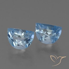 Gemas de Topacio Azul Cielo natural de 2.39 ct, Elegante, VS