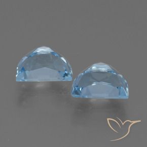 Gemas de Topacio Azul Cielo natural de 2.39 ct, Elegante, VS