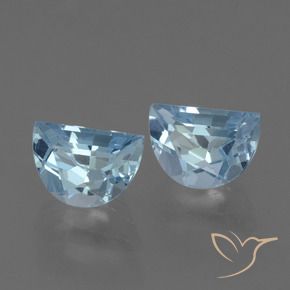 Gemas de Topacio Azul Cielo natural de 2.36 ct, Elegante, VS