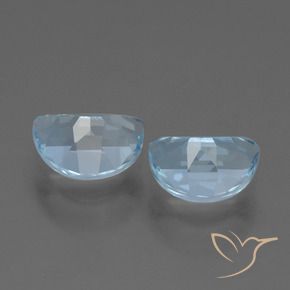 Gemas de Topacio Azul Cielo natural de 2.15 ct, Elegante, VS