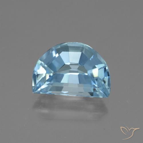 4.94ct Natural Azul Cielo Topacio, Elegante, VVS-VS