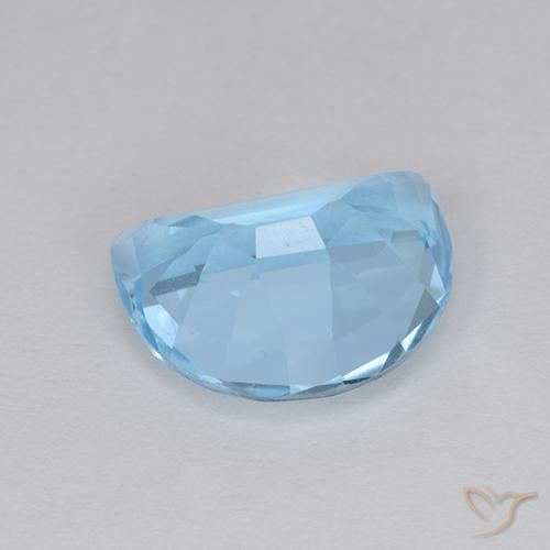 Topacio Azul Cielo natural de 3.48 ct, Elegante, VVS