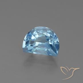 Topacio Azul Suizo natural de 2.78 ct, Elegante, VS