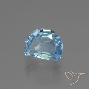 Topacio Azul Cielo natural de 2.91 ct, Elegante, VVS