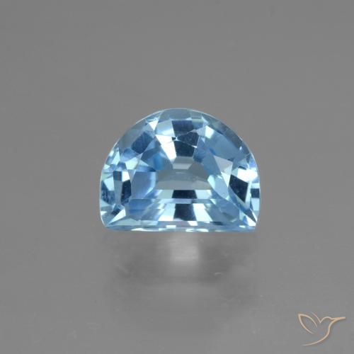 2.70ct Natural Azul Suizo Topacio, Elegante, VVS