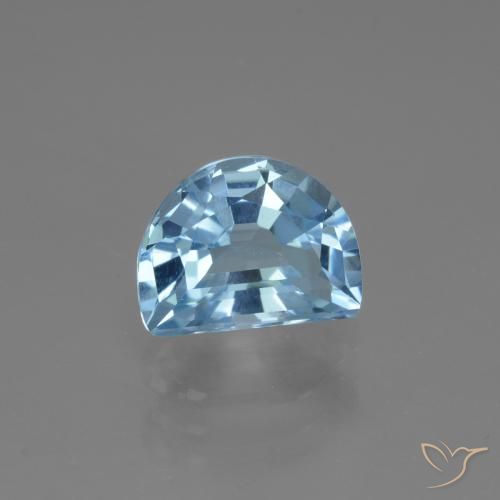 Topacio Azul Suizo natural de 2.70 ct, Elegante, VVS