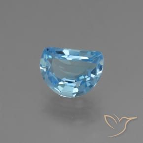 Topacio Azul Cielo natural de 2.24 ct, Elegante, VVS