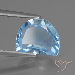 Topacio Azul Suizo natural de 2.46 ct, Elegante, VVS-VS