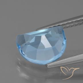 Topacio Azul Suizo natural de 2.46 ct, Elegante, VVS-VS