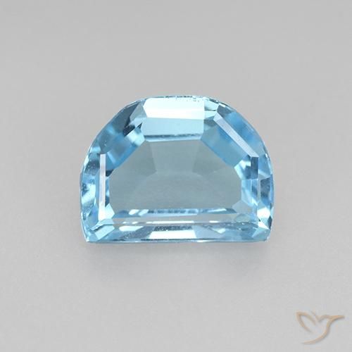2.39ct Natural Azul Cielo Topacio, Elegante, VVS-VS