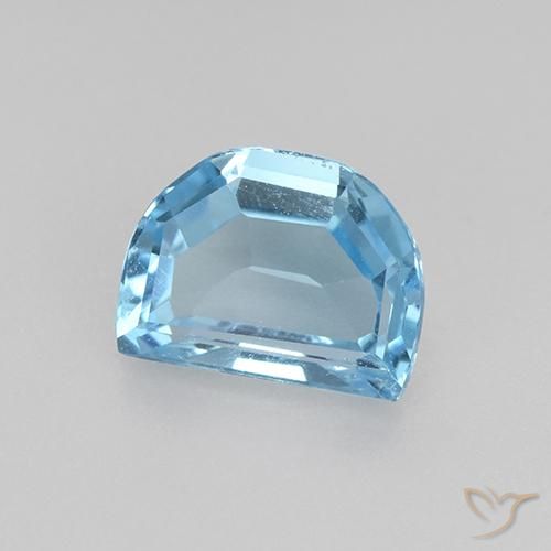 Topacio Azul Cielo natural de 2.39 ct, Elegante, VVS-VS