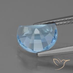 Topacio Azul Cielo natural de 2.27 ct, Elegante, VVS-VS