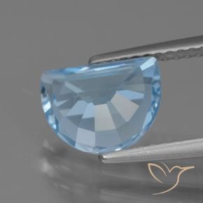 Topacio Azul Suizo natural de 2.63 ct, Elegante, VVS