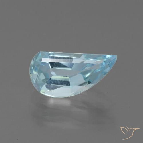 1.42ct Natural Azul Cielo Topacio, Elegante, VVS