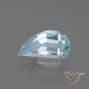 Topacio Azul Cielo natural de 1.42 ct, Elegante, VVS