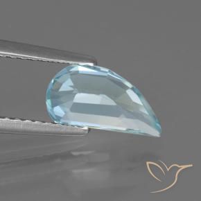 Topacio Azul Cielo natural de 1.42 ct, Elegante, VVS