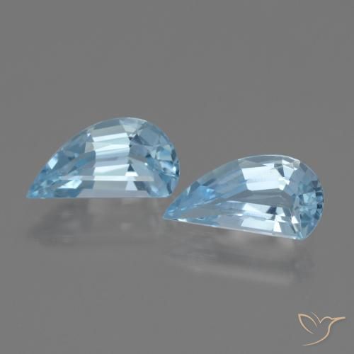 2.76ctw Natural Azul Suizo Topacio, Elegante, VVS