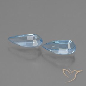 Gemas de Topacio Azul Cielo natural de 2.80 ct, Elegante, VVS-VS