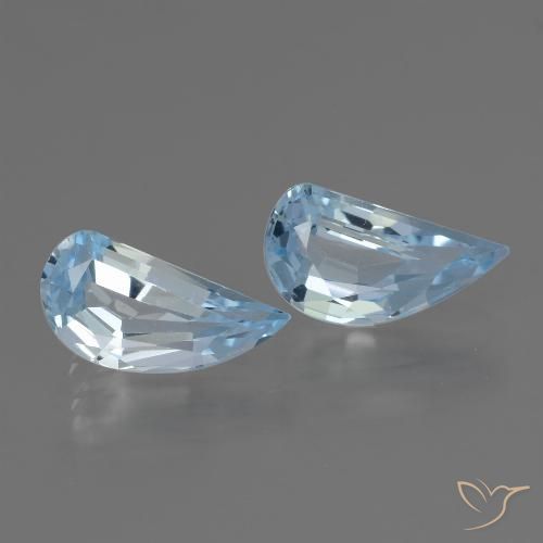2.79ctw Natural Azul Cielo Topacio, Elegante, VVS-VS