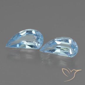 Gemas de Topacio Azul Cielo natural de 2.77 ct, Elegante, VVS