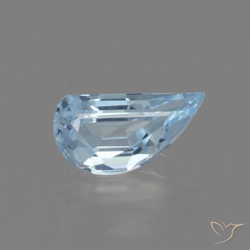 1.50ct Natural Azul Suizo Topacio, Elegante, VVS