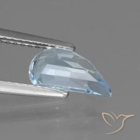 Topacio Azul Suizo natural de 1.50 ct, Elegante, VVS