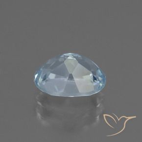 Topacio Azul Cielo natural de 2.48 ct, Ovalada, VVS-VS