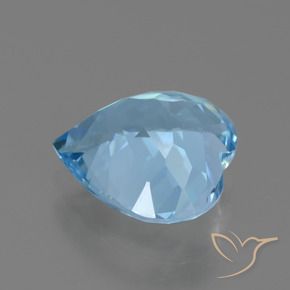 Topacio Azul Cielo natural de 2.73 ct, Corazón, VVS