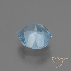 Topacio Azul Cielo natural de 3.03 ct, Corazón, VVS