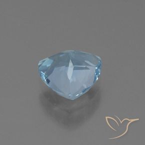 Topacio Azul Cielo natural de 1.32 ct, Trillón, VS