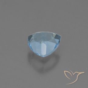 Topacio Azul Cielo natural de 1.35 ct, Trillón, VVS-VS