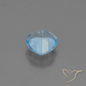 Topacio Azul Suizo natural de 1.23 ct, Trillón, VS