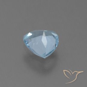 Topacio Azul Cielo natural de 1.17 ct, Trillón, VS