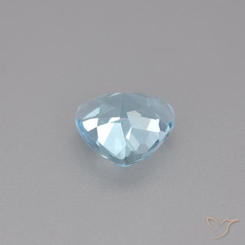 Topacio Azul Cielo natural de 1.45 ct, Trillón, VS