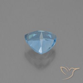 Topacio Azul Cielo natural de 1.30 ct, Trillón, VS