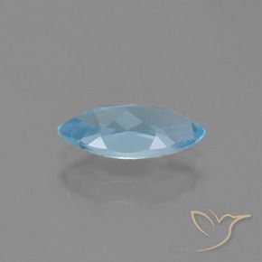 Topacio Azul Cielo natural de 1.34 ct, Marquesa, VVS-VS