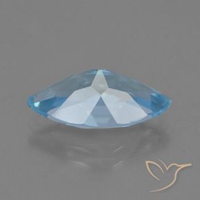 Topacio Azul Cielo natural de 3.51 ct, Marquesa, VVS
