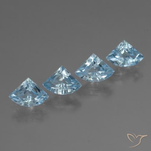 2.63ctw Natural Azul Cielo Topacio, Elegante, VVS-VS