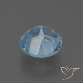 Topacio Azul Cielo natural de 2.36 ct, Redondo, VS
