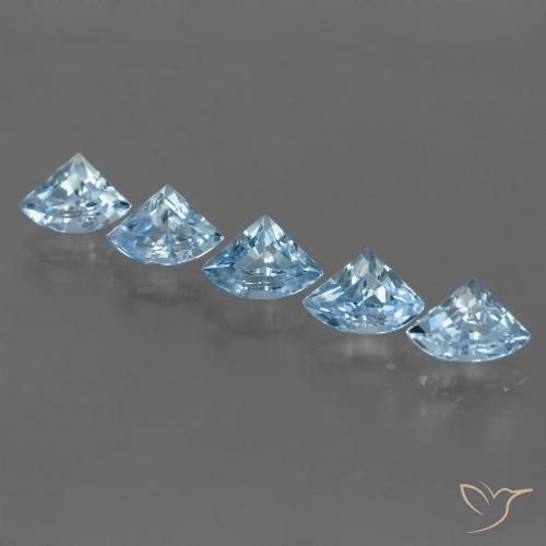 3.63ctw Natural Azul Suizo Topacio, Elegante, VVS-VS