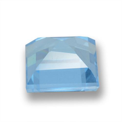 Topacio Azul Cielo natural de 2.08 ct, Cuadrado, VVS-VS