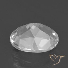 Topacio Blanco natural de 3.14 ct, Ovalada, VVS-VS