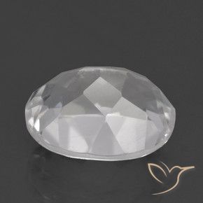 Topacio Blanco natural de 3.85 ct, Ovalada, VVS-VS